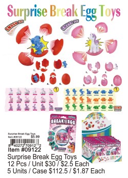Surprise Break Egg Toys